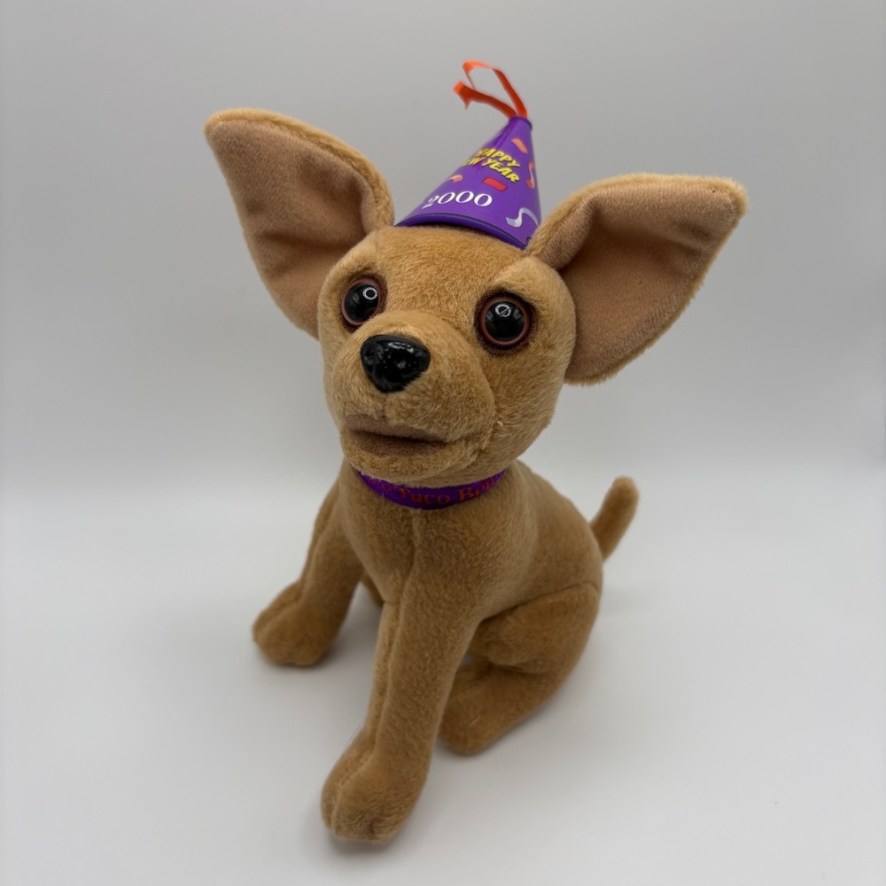 Taco Bell Talking Chihuahua "Happy New Year Amigos" 2000 7in (SKU: 586TO)